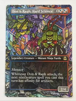 Don & Raph, Hard Science (Borderless) Teenage Mutant Ninja Turtles Regular - Image 1