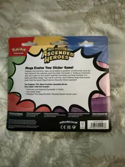 Pokemon TCG | Ascended Heroes | Gastly Tech Sticker Collection | New/Sealed - Image 3