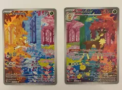 !!!Pokemon TCG Deerling & Sawsbuck IR TEMPORAL FORCES BOTH ARE MINT!!! - Image 1