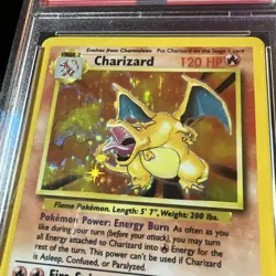 Pokemon Charizard 4 Holo Base Set PSA 5 - Image 2