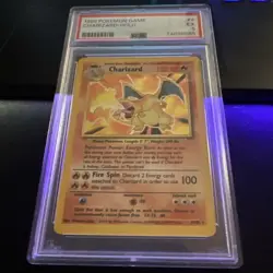 Pokemon Charizard 4 Holo Base Set PSA 5 - Image 3