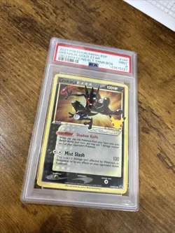 Pokemon TCG Greninja Gold Star SWSH144 PSA 9 Celebrations Promo Card 2021 - Image 2
