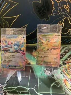 Pokemon TCG Leafeon EX, Glaceon EX, Umbreon EX, Sylveon EX Prismatic Evolutions - Image 4