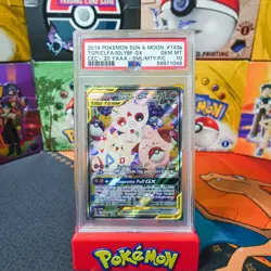 PSA 10 2019 Pokemon Sun & Moon Cosmic Togepi & Cleffa & Igglybuff GX 143a - Image 1