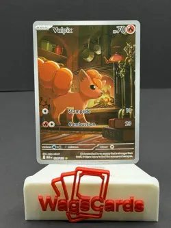 2025 Pokemon Mega Evolution Vulpix #138 Illustration Rare Raw Card - Image 1
