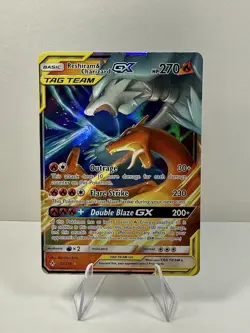 Pokemon TCG - Reshiram & Charizard GX 20/214 Ultra Rare Tag Team | NM - Image 1