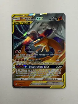 Pokemon TCG - Reshiram & Charizard GX 20/214 Ultra Rare Tag Team | NM - Image 2