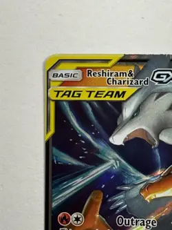 Pokemon TCG - Reshiram & Charizard GX 20/214 Ultra Rare Tag Team | NM - Image 3
