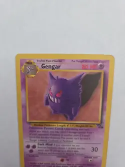 Pokemon TCG Gengar Fossil 20/62 Non-Holo Rare, HP Condition - Image 4