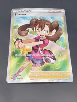 2021 Pokemon SWSH Fusion Strikes - Ultra Rare Ful Art 263/264 Shauna - Image 1