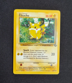 POKEMON PIKACHU 60/64 JUNGLE ENG INGLESE MINT 1999 TCG WOTC - Image 1