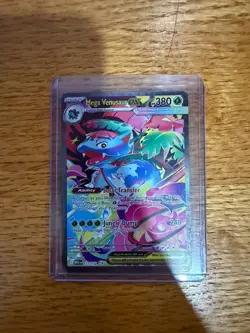 Pokemon TCG Mega Venusaur EX English NM Mega Evolutions Card 177/132 Sir - Image 3