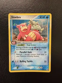 Pokemon Card - Slowbro Unseen Forces 13/115 Holo Rare HP/DMG - Image 1