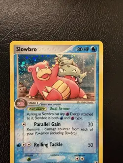 Pokemon Card - Slowbro Unseen Forces 13/115 Holo Rare HP/DMG - Image 2