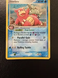 Pokemon Card - Slowbro Unseen Forces 13/115 Holo Rare HP/DMG - Image 3