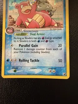 Pokemon Card - Slowbro Unseen Forces 13/115 Holo Rare HP/DMG - Image 5