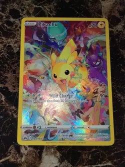 Pokemon TCG Crown Zenith Pikachu Secret Rare 160/159 Pack Fresh NM/MINT! - Image 1