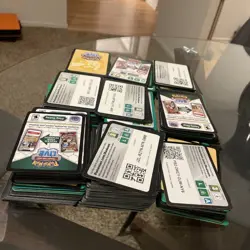 855 Official Pokemon Online TCG Code Cards Unused. Fast Delivery - Image 1