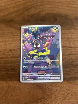 Pokemon TCG Gastly Scarlet & Violet Temporal Forces 177/162 - Image 3