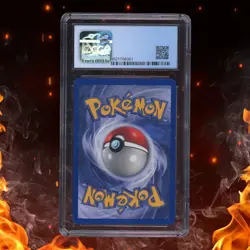Pokemon Base Set Unlimited MEWTWO 10/102 Holo CGC 8 - Image 2