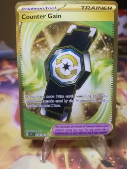 Counter Gain 249/191 Hyper Rare Surging Sparks Pokemon Near Mint - Image 1