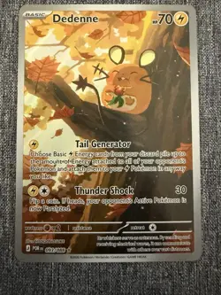 Dedenne ILLUSTRATION RARE 093/088 Pokemon Card Perfect Order - PACK FRESH - Image 1