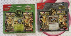 2 Pokemon TCG ME2.5 Ascended Heroes 2-Pack Blister Bundle Larry Erika Sealed - Image 1