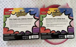 2 Pokemon TCG ME2.5 Ascended Heroes 2-Pack Blister Bundle Larry Erika Sealed - Image 2