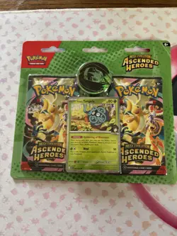 2 Pokemon TCG ME2.5 Ascended Heroes 2-Pack Blister Bundle Larry Erika Sealed - Image 3