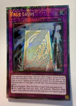 Yugioh True Light MP25-EN041 2025 1st Edition Starlight Rare NM - Image 1