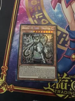 Yugioh! DoomZ XII Zero - Drastea - DOOD-EN008 - Secret Rare - 1st Edition Near M - Image 1