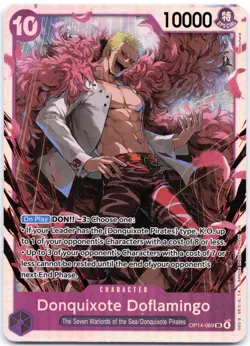 Donquixote Doflamingo OP14-069 The Azure Sea's Seven - Image 1