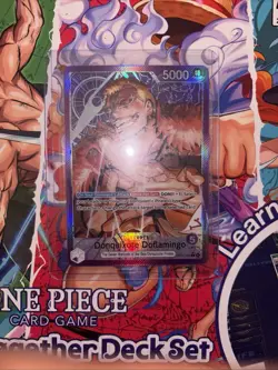 Donquixote Doflamingo - Alternate Alt Art Leader One Piece Card OP14-060 - Image 2