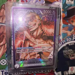 Donquixote Doflamingo - Alternate Alt Art Leader One Piece Card OP14-060 - Image 5