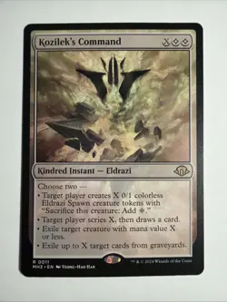 Kozilek's Command Modern Horizons 3 Magic: The Gathering - Image 1