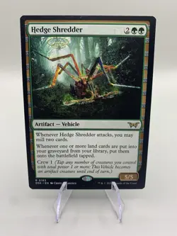 Hedge Shredder #183 Regular Rare - MTG Duskmourn DSK Magic - Image 1