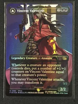 Vincent Valentine [Borderless Foil] #383 Magic Final Fantasy - Image 1