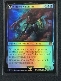 Vincent Valentine [Foil] #125 Magic Final Fantasy - Image 1