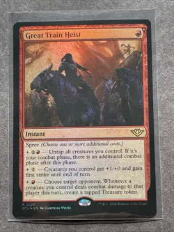 Great Train Heist Outlaws of Thunder Junction Foil - Image 1