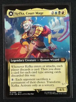 Kefka, Court Mage [Extended Art] #496 Magic Final Fantasy - Image 1