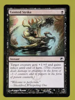 Tainted Strike x1 Scars of Mirrodin 1x Magic the Gathering MTG - Image 1