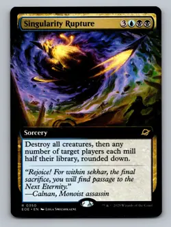 Singularity Rupture (Extended Art) R Edge of Eternities 350 NM - Image 1