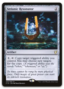 Strionic Resonator #224 (LP) Commander 2019 C19 Magic MTG - Image 1