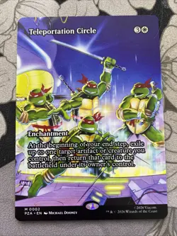 Teleportation Circle #2 - Teenage Mutant Ninja Turtles TMNT MTG Non-Foil - Mint - Image 1