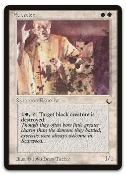 Exorcist (NM) The Dark DRK Magic MTG - Image 1