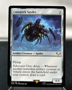 Magic The Gathering (MTG) Canoptek Spyder #151 Universes Beyond: Warhammer 40k - Image 1