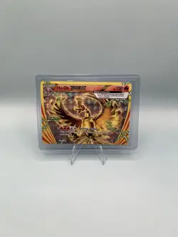 NM Ho-Oh BREAK XY154 2016 XY Black Star Promo Pokemon Card Holo Rare 2016 - Image 1