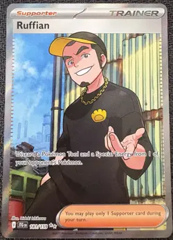 Ruffian 181/159 - Ultra Rare Holo - Journey Together - NM✨- Pokemon TCG - Image 1