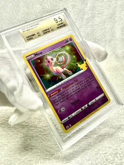 Pokemon Mew Holo Rare 011/025 Celebrations (2021) BGS 9.5 GEM MINT Gold Label - Image 4