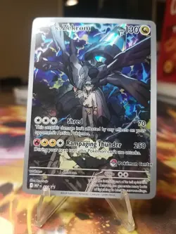 N's Zekrom Ascended Heroes Pokemon Center Stamped ETB promo #031 - Image 3